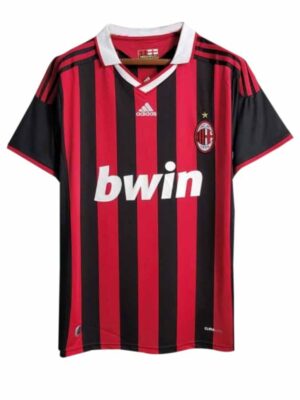 AC Milan Home 2009-10 Retro Football Jersey