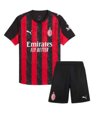 AC Milan Home Kit With Shorts 25-26 Season