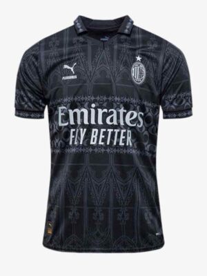 AC Milan Fourth Pleasures Dark Version Shirt 23-24 Season Player Edition