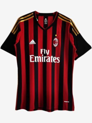 AC Milan Home 2013-14 Season Retro Jersey
