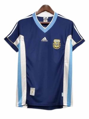 Argentina Away 1998 World Cup Retro Jersey