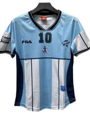 Argentina Special Edition Diego Maradona Testimonial 2001 Retro Jersey