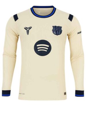 Barcelona Away Long Sleeves Jersey 25-26 Season Player Version