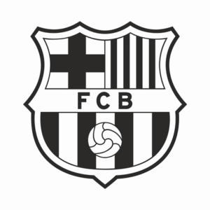 Barcelona-Black-And-White-Logo