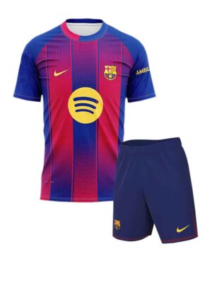 Barcelona Home Kit With Shorts 25-26 Season