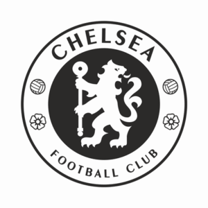 Chelsea-Black-And-White-Logo