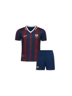 Kids Barcelona 125th Anniversary Football Jersey And Shorts