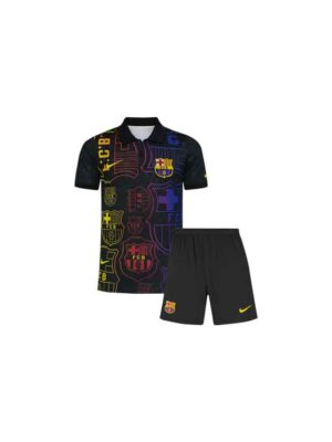 Kids Barcelona Special Edition Football Jersey And Shorts 25-26 Season