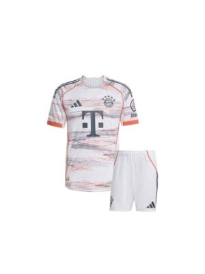 Kids Bayern Munich Away Jersey And Shorts 25-26 Season