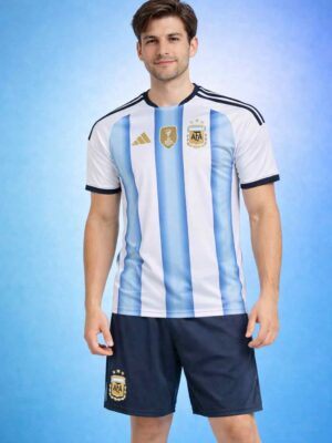 Argentina-Home-Jersey-And-Shorts-World-Cup-2026