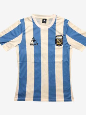 Argentina Home 1986 Worldcup Final Hand Of God Retro Jersey