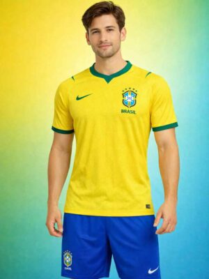 Brazil-Home-Jersey-And-Shorts-World-Cup-2026