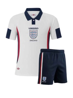 England Home 1998 World Cup Retro Jersey With Shorts