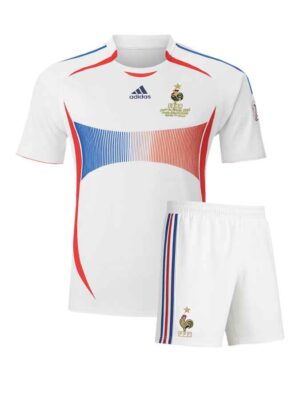 France Away 2006 World Cup Retro Jersey With Shorts