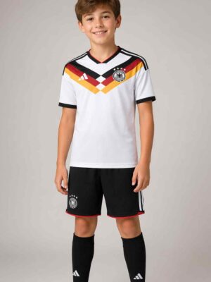 Kids-Germany-Home-Jersey-And-Shorts-World-Cup-2026