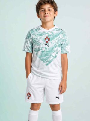 Kids-Portugal-Away-Jersey-And-Shorts-World-Cup-2026