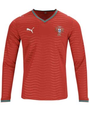 Portugal Home Jersey 2026 Worldcup Long Sleeves Premium