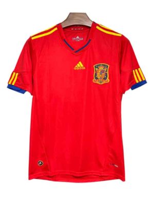 Spain Home 2010 World cup Retro Jersey