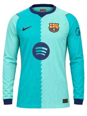 Barcelona Third Long Sleeves Jersey 26-27 Season Premium