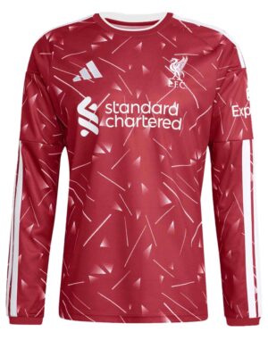 Liverpool Home Long Sleeves Jersey 26-27 Season Premium
