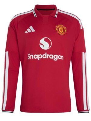 Manchester United Home Long Sleeves Jersey 26-27 Season Player Version