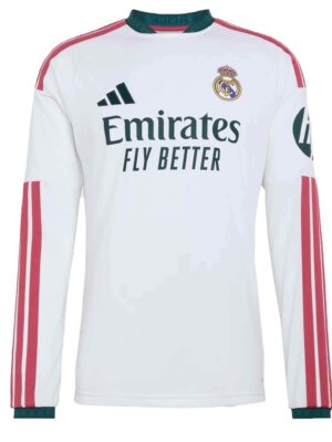 Real Madrid Home Long Sleeves Jersey 26-27 Season Player Version