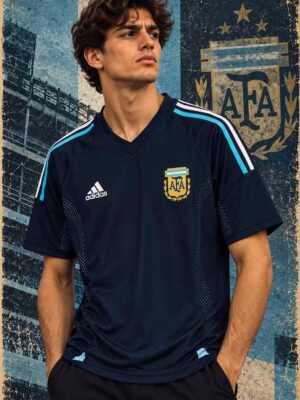 Argentina Away Retro Jersey 2002 World Cup