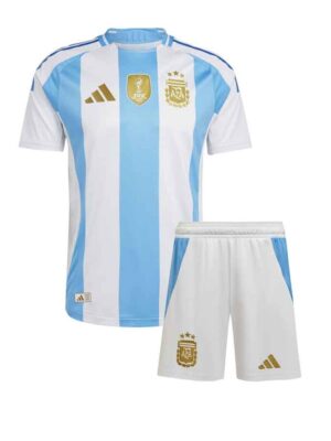 Argentina Home Jersey with Shorts Copa America 2024