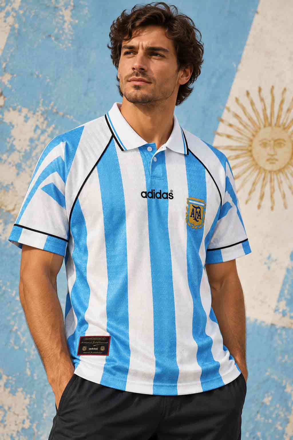 Argentina-Home-Retro-Jersey-1996-Season