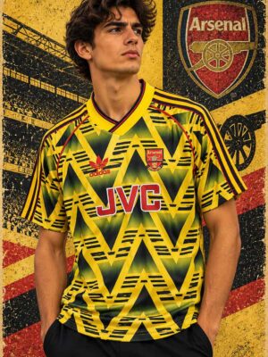 Arsenal Away Retro Jersey 1991-93