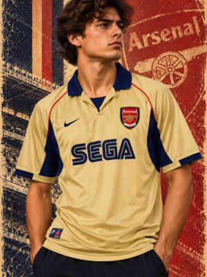 Arsenal Away Retro Jersey 2001-02