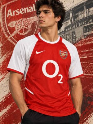 Arsenal Home Retro Jersey 2003-04 The Invincibles