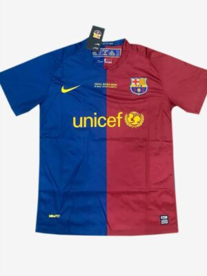 Barcelona Home Retro Jersey 2008-09