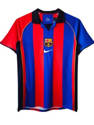 Barcelona Home Retro Jersey 2001-02
