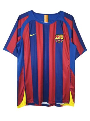 Barcelona Home Retro Jersey 2005-06