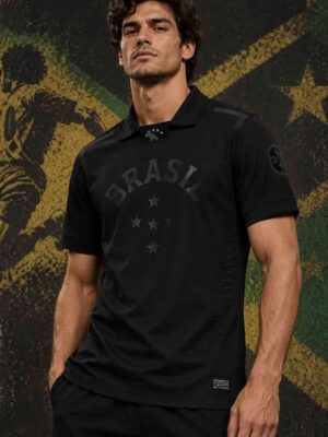 Brazil Special Edition Black Retro Jersey 2013
