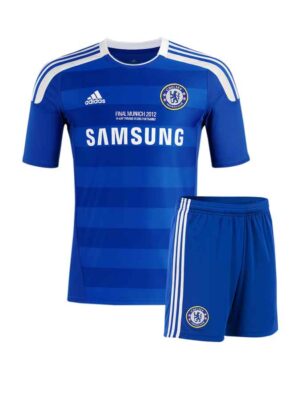 Chelsea Home Retro Jersey With Shorts 2011-12