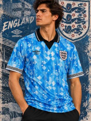 England Third Retro Jersey 1990 World Cup