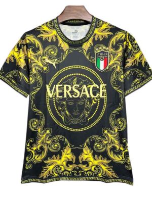 Italy Versace Amarilla Jersey 24-25 Season Fan Edition
