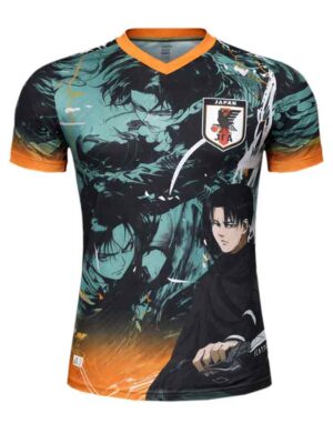 Japan Attack on Titan Levi Ackerman Jersey 25-26