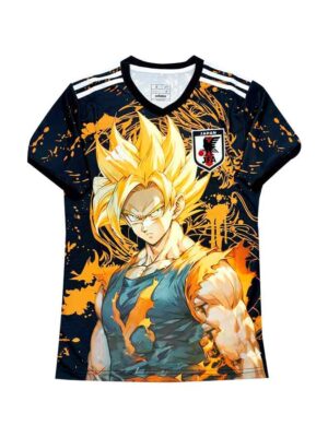 Japan Dragon Ball Z Goku Super Sayan Jersey 24-25 Fan Edition