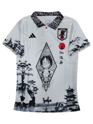 Japan One Piece Monkey D Luffy Anime Jersey 24-25 Fan Edition