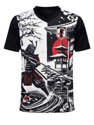 Japan Samurai Blade of the Rising Sun Jersey 25-26 Fan Edition