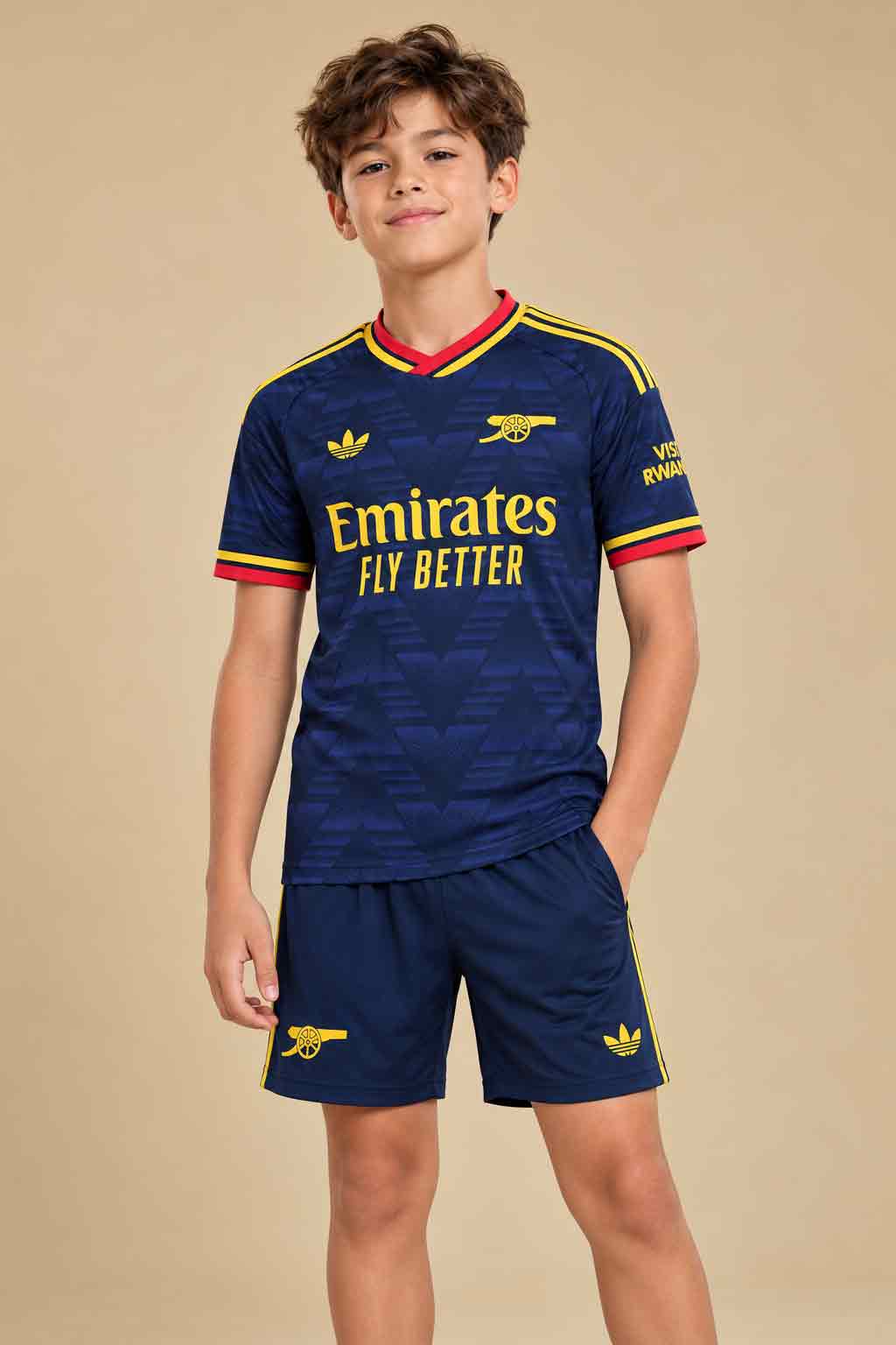 Kids-Arsenal-Away-Jersey-with-Shorts-26-27