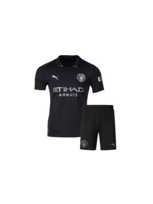 Kids Manchester City Away Jersey And Shorts 25-26 Season