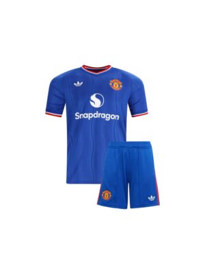 Kids Manchester United Away Jersey with Shorts 26-27