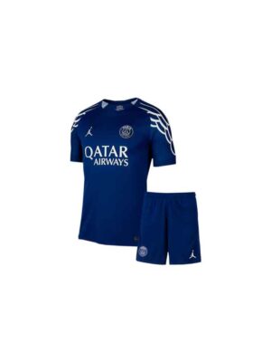 Kids PSG Fourth Jersey with Shorts 24-25