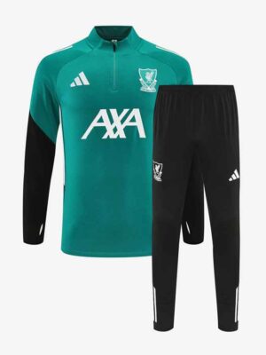 Liverpool Green Black Training Suit 25-26