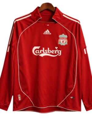 Liverpool Home Retro Jersey 2008-09 Long Sleeves