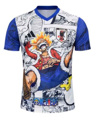 Japan Luffy Gear One Piece Cosplay Jersey 25-26 Fan Edition